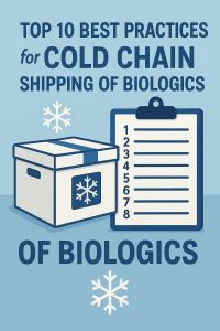 10 Best Practices for Cold Chain Shipping of Biologics