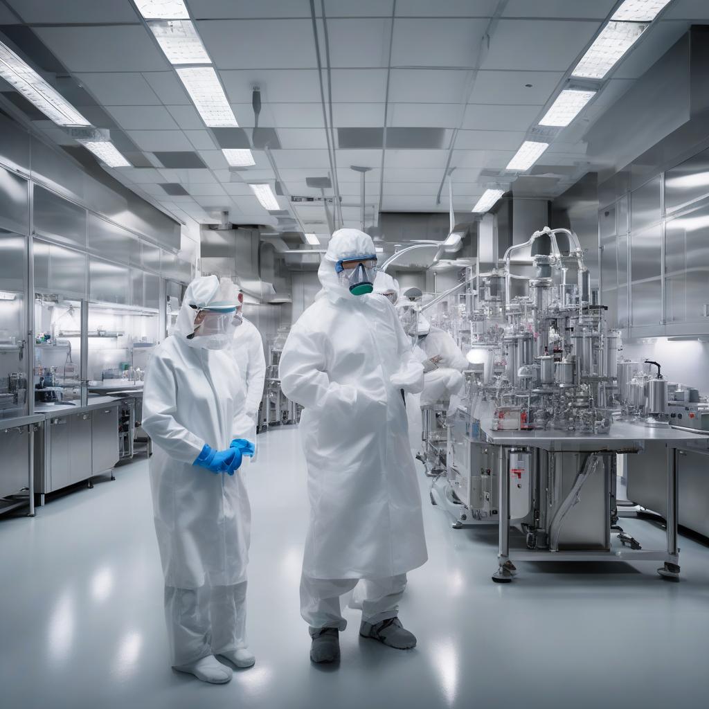 Pharma facility producing small molecule drugs